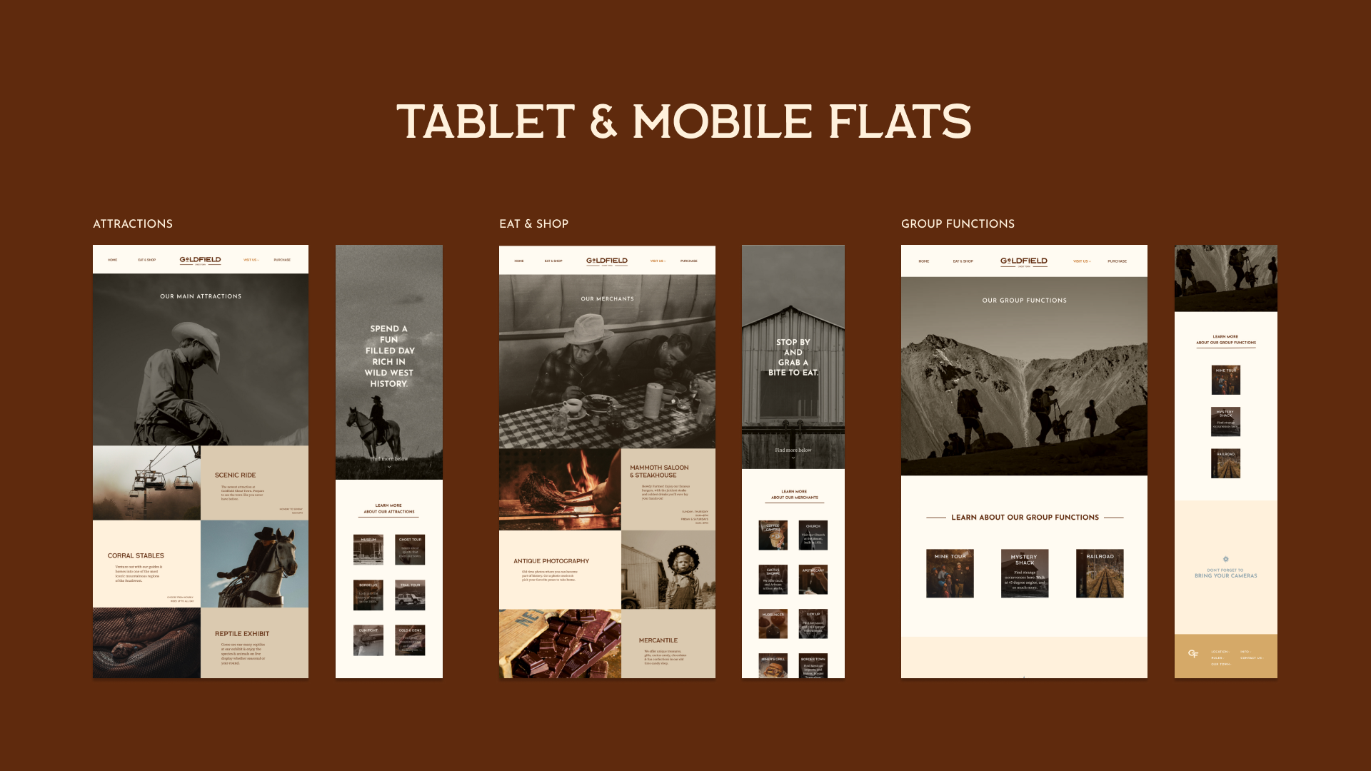Homepage Mockup